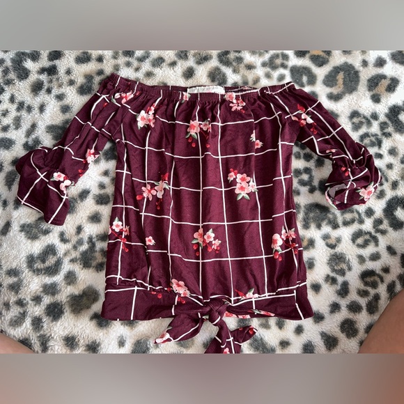 Girls knot tie top - Picture 2 of 5